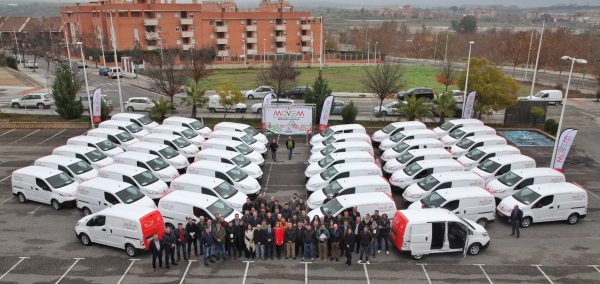 Imagen: La Diputación de Badajoz entrega otros 44 vehículos eléctricos a municipios de la provincia