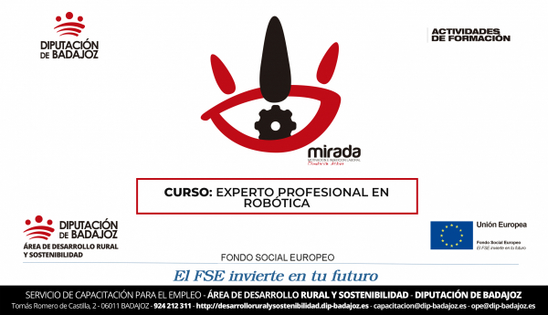 Imagen: Alburquerque acogerá un curso de “Experto profesional en robótica”, organizado por Diputación de ...