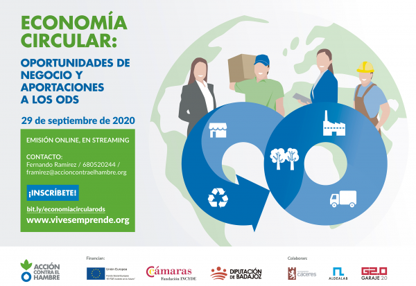 El CID Zafra – Río Bodión acogerá una jornada online para hablar sobre el emprendimiento circular y sostenible
