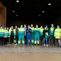 La Escuela Profesional `Campiña Sur II´ visita el Vivero Provincial de la Diputación de Badajoz