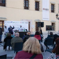 Cerca de 2.260 personas han podido disfrutar de la I Feria de Productos Locales de la Diputación de Badajoz