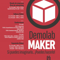 La Diputación de Badajoz organiza Demolab Maker los días 22 y 23 de abril en El Hospital