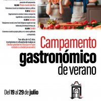 La Diputación de Badajoz organiza una campamento gastronómico de verano en El Hospital Centro Vivo