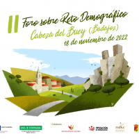 Cabeza del Buey acogerá el II Foro sobre Reto Demográfico de Extremadura el próximo 18 de noviembre