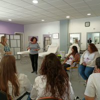 Clausura de la acción formativa de “Servicios Auxiliares de Estética’’ en Usagre