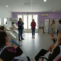 Clausura de la acción formativa de “Servicios Auxiliares de Estética’’ en Usagre