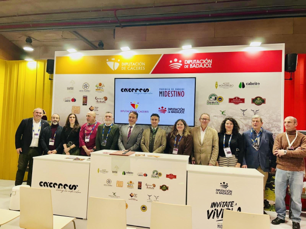 Imagen: La Diputación de Badajoz promociona la gastronomía provincial en Madrid Fusión del 27 al 29 de en...