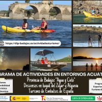 Imagen: La Diputación dinamizará el verano con el Programa de Turismo Acuático 2025 ´Provincia de Badajoz...