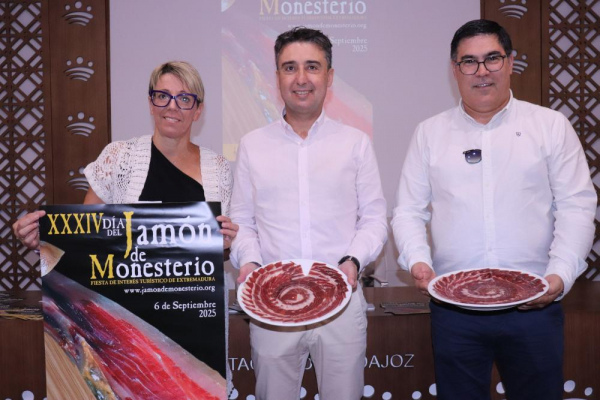 Imagen: Los productores calculan que venderán algo más de una tonelada del producto en el Día del Jamón d...