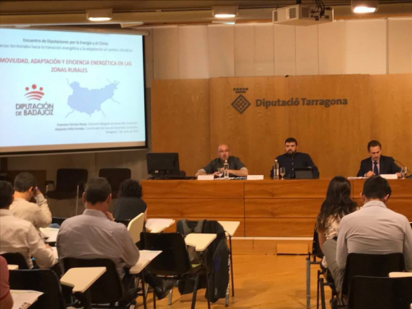 Imagen: La Diputación de Badajoz participa en el encuentro entre Diputaciones por la Energía y el Clima en T...