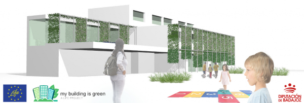 Imagen: Salen a licitación las obras de implantación de Soluciones Basadas en la Naturaleza (NBS) en el CEIP...