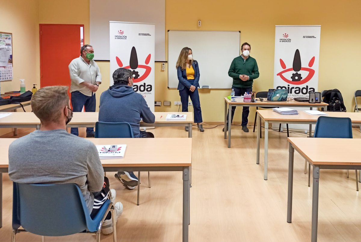Inaugurada la acción formativa de Soldadura Oxigás y Soldadura MIG/MAG en Almendralejo, impulsada por la Diputación de Badajoz