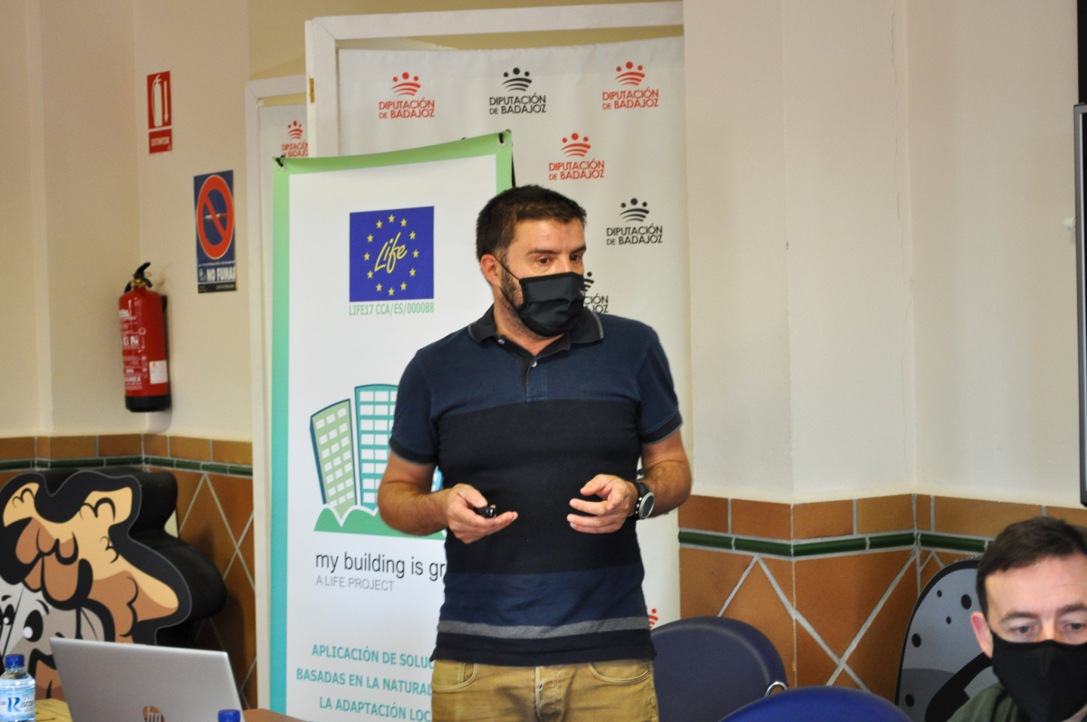 La Diputación de Badajoz ha acogido la tercera reunión de control del proyecto LIFE – My Building is Green