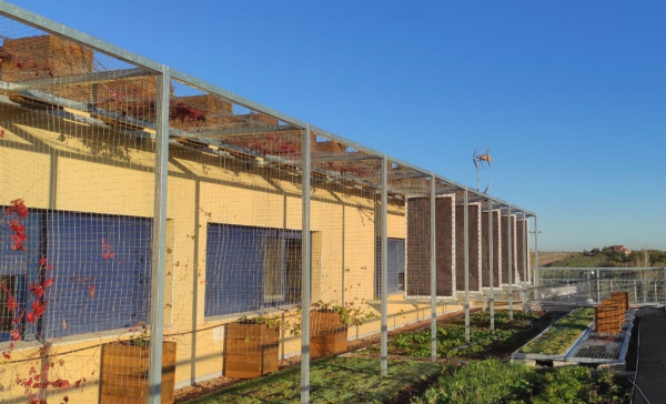 Imagen: Terminan las obras de implementación de las Soluciones Basadas en la Naturaleza en el Colegio Públic...