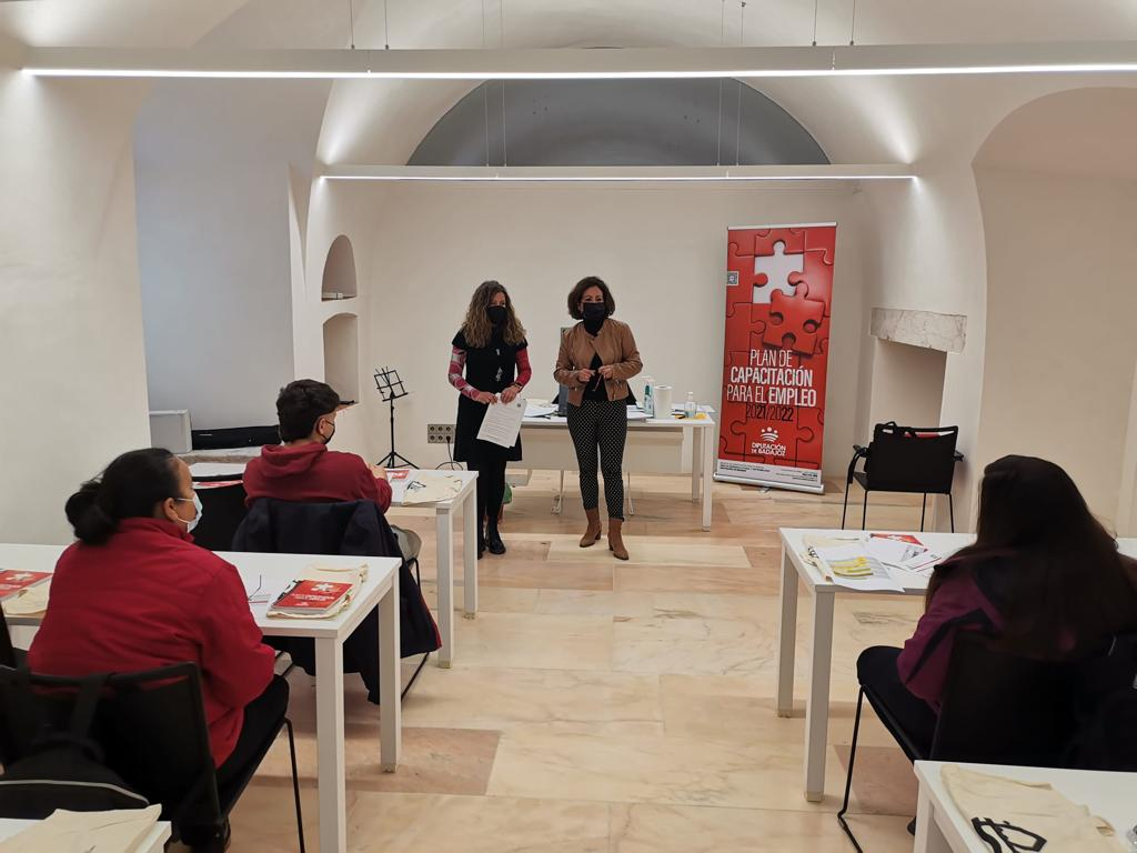 Inaugurada en Olivenza la acción formativa de ‘‘Itinerarios de Trabajos Forestales”