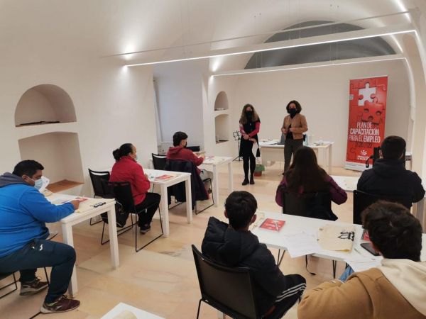 Imagen: Inaugurada en Olivenza la acción formativa de ‘‘Itinerarios de Trabajos Forestales”