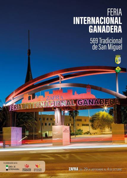 Imagen: La Diputación de Badajoz estará presente en la Feria Internacional Ganadera de Zafra 2022