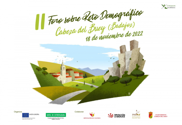 Imagen: Cabeza del Buey acogerá el II Foro sobre Reto Demográfico de Extremadura el próximo 18 de noviembre