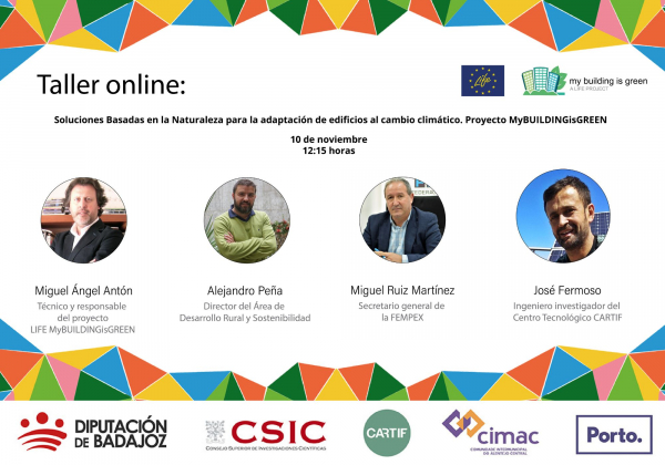 Imagen: Diputación de Badajoz organiza un taller online de Soluciones Basadas en la Naturaleza (NBS) del pro...