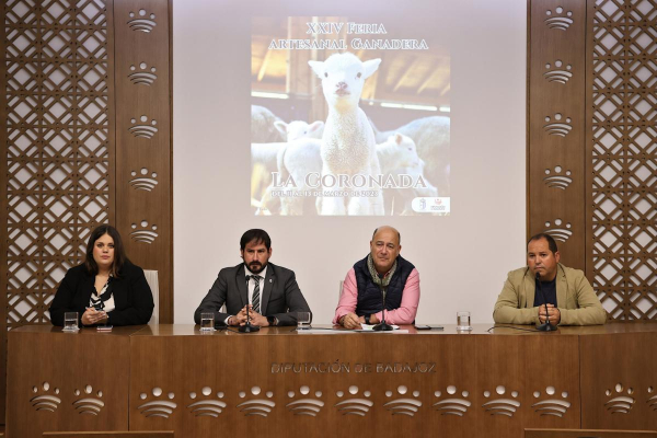Imagen: La Diputación de Badajoz estará presente en la XXIV Feria Artesanal-Ganadera de La Coronada del 11 a...