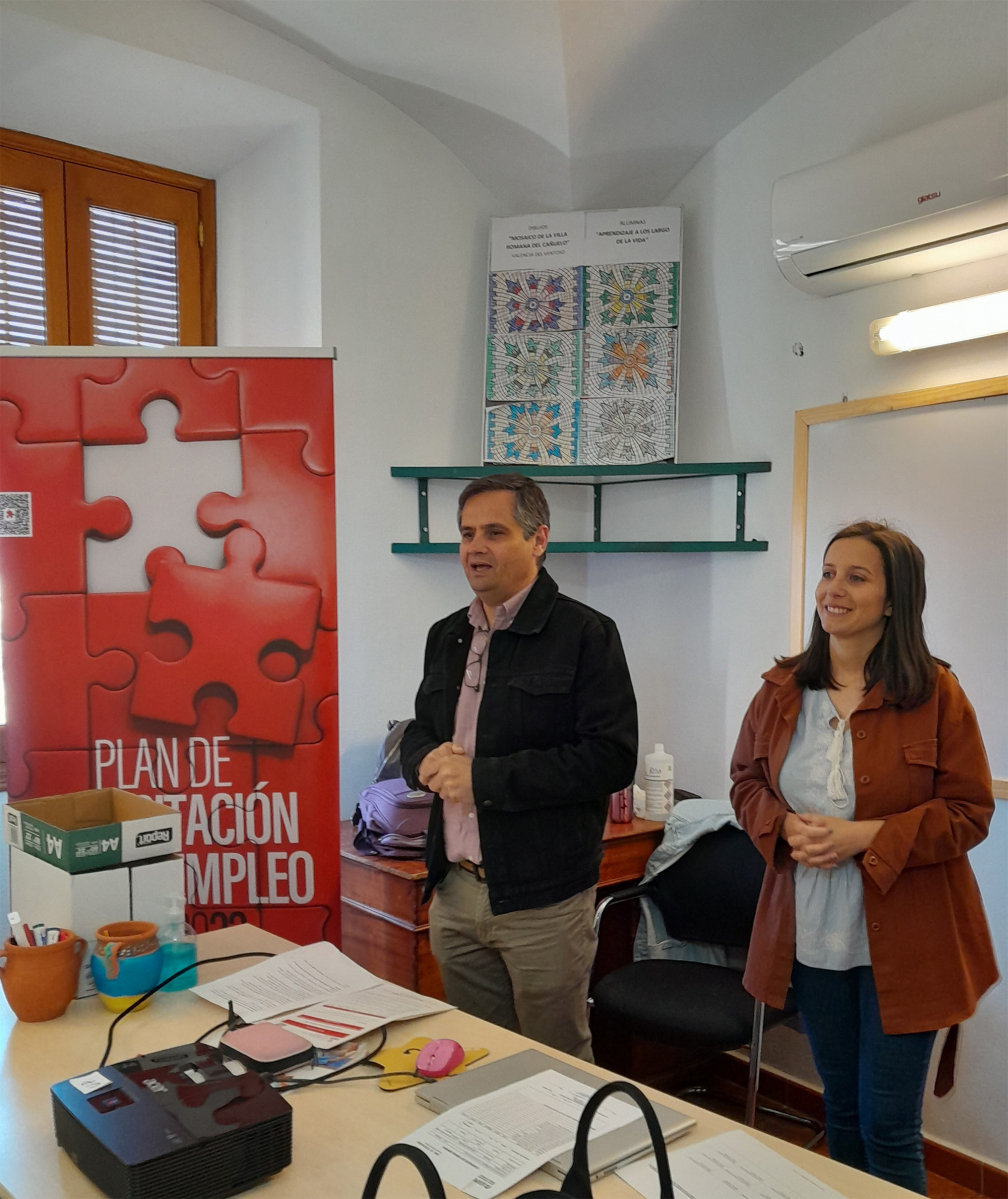 Comienza en Valencia del Ventoso la acción formativa en &quot;Atención sociosanitaria a personas dependientes en instituciones sociales&quot;