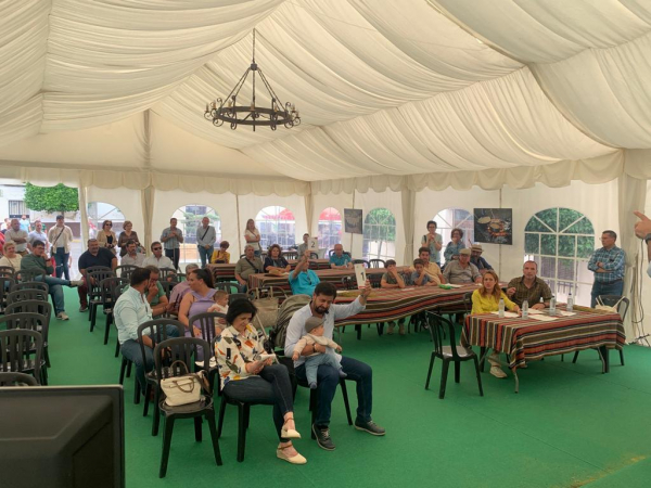 Imagen: La Diputación de Badajoz ha participado en la XII ‘’Vive la Trashumancia y IV ‘’Feria del Queso Arte...