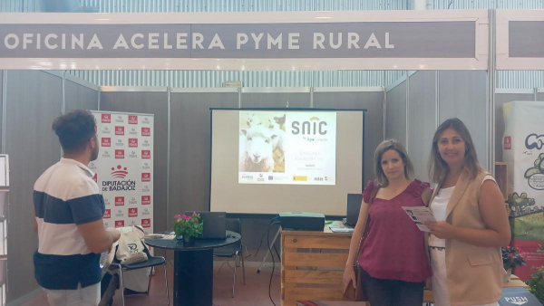 Imagen: La Oficina  ‘Acelera Pyme Rural’ de Badajoz presente en el XXXVIII Salón del Ovino