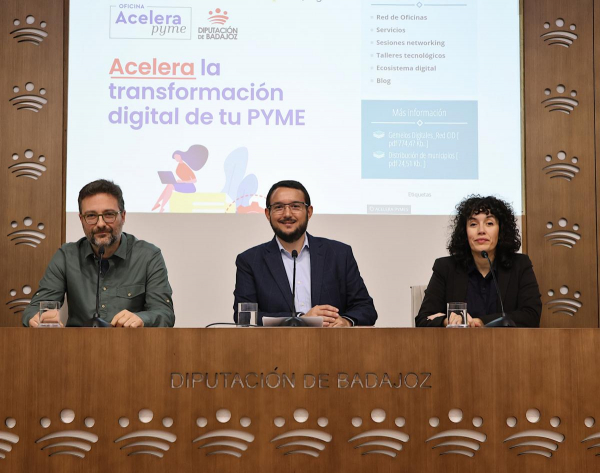 Imagen: La Oficina Acelera Pyme Rural de Badajoz lanza su programa 2024 para digitalizar las Pymes de la pro...