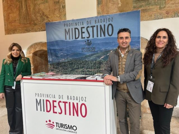 Imagen: La Diputación de Badajoz participa en el Congreso Mundial de Turismo de Interior 2024 que se celebra...