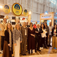 Imagen: La diputación de Badajoz participa en la feria FAIRWAY, VI Forum do Camiño de Santiago, que se celeb...