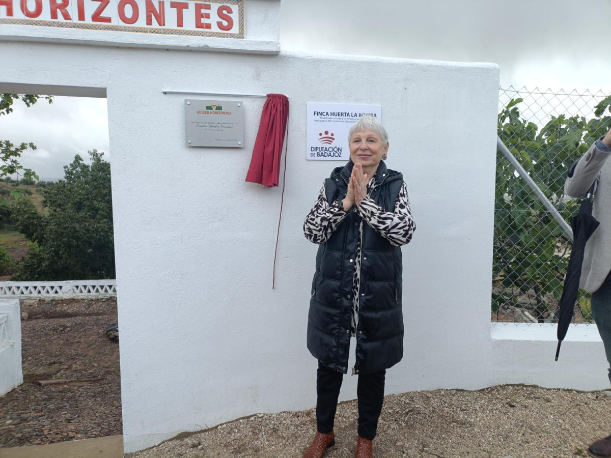 La Diputación de Badajoz impulsa el empleo verde y la inclusión con la inauguración, como centro de formación, de la Finca Huerta la Bomba en Castuera
