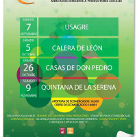 Diputación de Badajoz organiza cuatro Ecomercados en la provincia