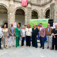 Gran acogida del Ecomercado en Calera de León dentro del XLV Día de la Mancomunidad de Tentudía