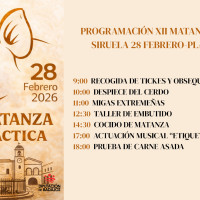 Imagen: Siruela celebrará su XII Matanza Didáctica el 28 de febrero