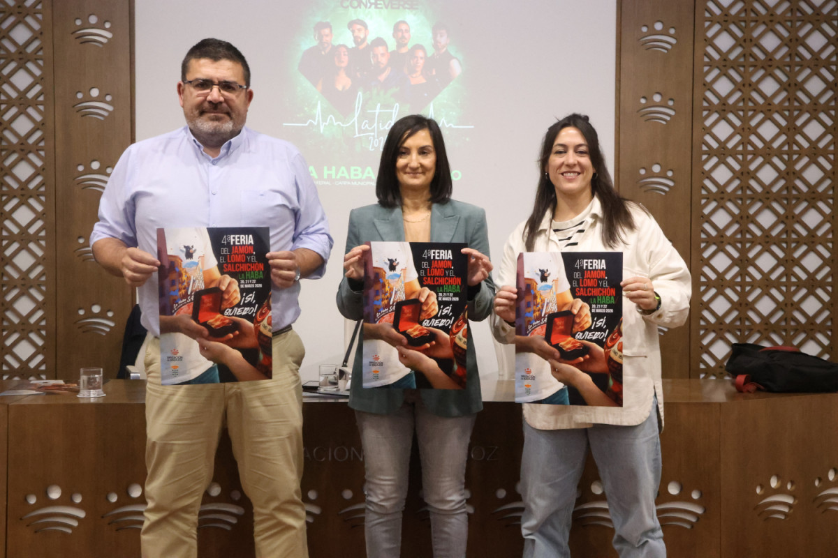 La Haba convierte su tradición ibérica en motor turístico con la IV Feria del Jamón, Lomo y Salchichón