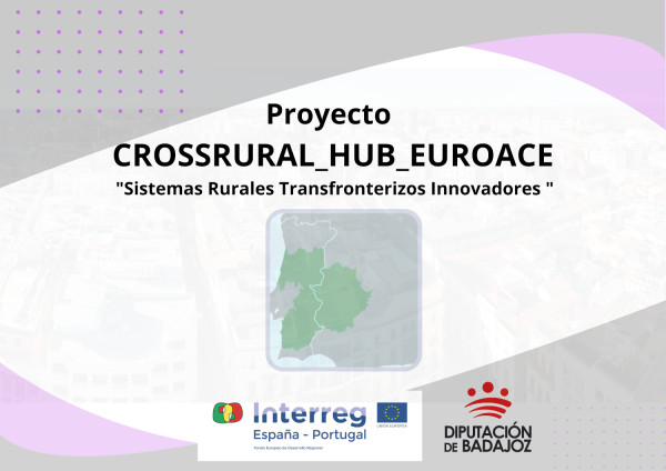 Imagen: La Diputación de Badajoz participa en el proyecto transfronterizo CROSSRURAL_HUB_EUROACE, aprobado c...
