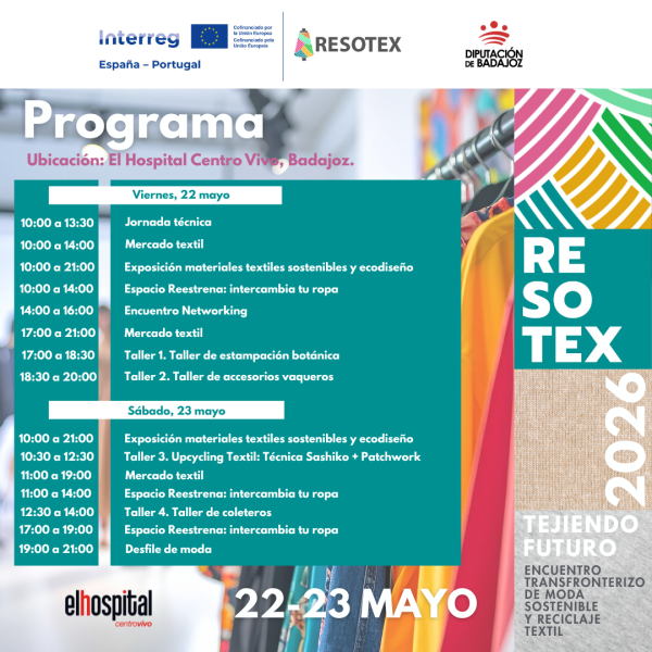 Imagen: La Diputación de Badajoz organiza la última edición del encuentro ‘Tejiendo Futuro’ dentro del proye...