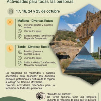 La Diputación de Badajoz organiza cuatro actividades de naturaleza accesibles e inclusivas en La Haba, Torrefresneda, Magacela y Campanario